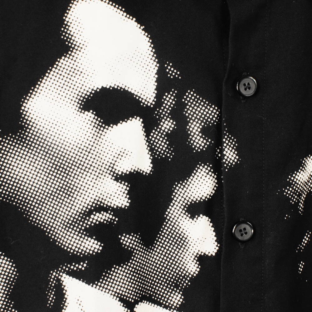 Rare Moditec Japan Sex Pistols Punk Grunge Graphic Button Up Short Sleeve Shirt - Picture 2 of 4